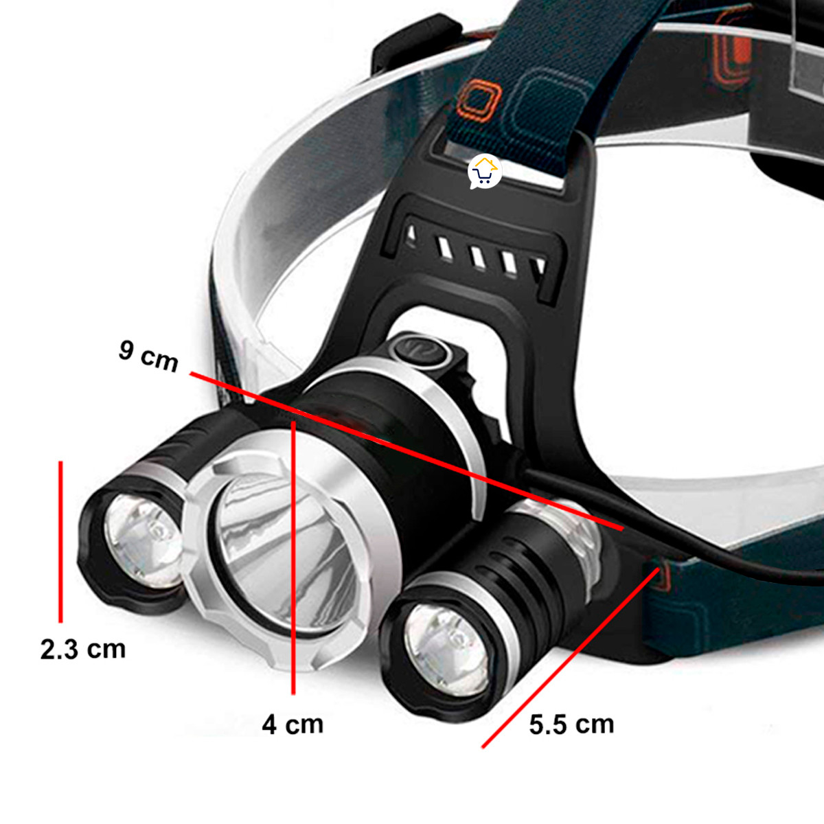 Miniatura 2 de Linterna Minera LED Recargable 301
